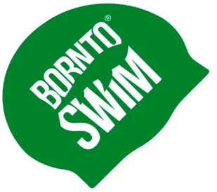 BornToSwim Bor NTO Swim czepek pływacki nasadki, zielony, rozmiar uniwersalny CAP-RE-U-A-O-GRE - Pływanie - miniaturka - grafika 1