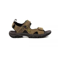 Sandały męskie - Buty do chodzenia męskie Keen Sandały Męskie Targhee Iii Open Toe Bisonmul - miniaturka - grafika 1