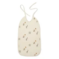 Śliniaki i fartuszki - Nuuroo - Długi Śliniak Wodoodporny Alberte Creme Cirus - miniaturka - grafika 1