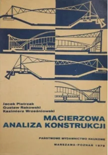 Macierzowa analiza konstrukcji - Książki o kulturze i sztuce - miniaturka - grafika 1