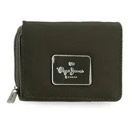 Portfele - Pepe Jeans Christine Portfel z portmonetką Zielony 10x8x3 cm Poliester z Detalami ze sztucznej skóry by Joumma Bags, Zielony, Talla única, Portfel z portfelem - miniaturka - grafika 1