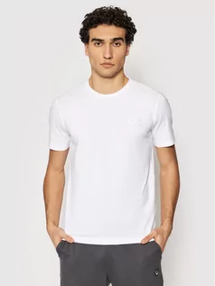 Koszulki męskie - Emporio Armani EA7 T-Shirt 8NPT52 PJM5Z 0100 Biały Regular Fit - grafika 1