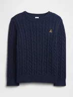 Bluzy i sweterki niemowlęce - GAP Sweter w kolorze granatowym - miniaturka - grafika 1
