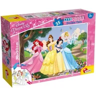 Puzzle - Puzzle dwustronne maxi Księżniczki 35 - miniaturka - grafika 1