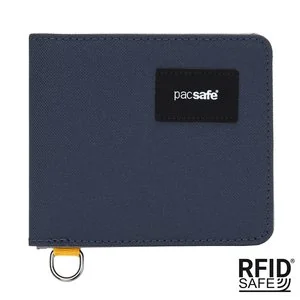 Portfel mały RFID Pacsafe - granatowy - Portfele - miniaturka - grafika 1