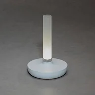 Lampy ogrodowe - Konstsmide Stołowa LED Biarritz, IP54, akumulator, CCT, biała - miniaturka - grafika 1