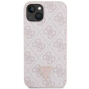Etui Guess GUHCP13MP4TDSCPP na iPhone 13 - różowe Crossbody 4G Metal Logo - Etui i futerały do telefonów - miniaturka - grafika 2