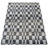 Dywany - Nowoczesny dywan w prostokątne wzory S8-N84 - miniaturka - grafika 1
