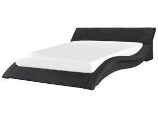 Beliani łóżko wodne 180x200 cm - dodatki - VICHY czarny - Łóżka - miniaturka - grafika 1
