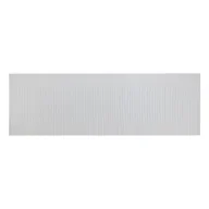 Dywaniki łazienkowe - Biały dywanik łazienkowy Wenko Soft Foam, 65x200 cm - miniaturka - grafika 1