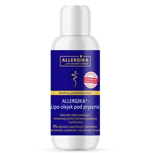 Allergika, lipo olejek pod prysznic, 200 ml - Kosmetyki do kąpieli - miniaturka - grafika 1