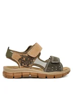 Buty dla chłopców - Primigi Sandały 1397722 M Brązowy - miniaturka - grafika 1