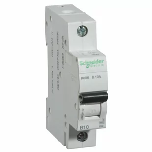 Schneider Electric Wyłącznik nadprądowy K60N - B10 - 1 - Bezpieczniki elektryczne - miniaturka - grafika 1