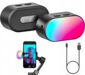 Lampy studyjne - Lampa RGB Magnetyczna LED do Gimbala Smart S2 X Pro X XE XR V8 / AOCHUAN P03 - miniaturka - grafika 1