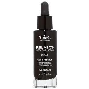 THATS SO Sublime Tan Drops Ultra Dark Serum 30ml - Serum do twarzy - miniaturka - grafika 1