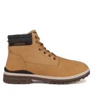 Botki męskie - Trapery Lasocki KASTOR-01 MI24 Brązowy - miniaturka - grafika 1