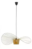 Lampy sufitowe - KingHome Lampa wisząca CAPELLO FI 100 złota - miniaturka - grafika 1