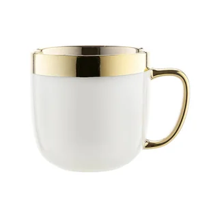 Komplet 6 kubków porcelanowych Berlotti, 530 ml, czarne - Kubki - miniaturka - grafika 4