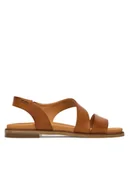 Sandały damskie - Pikolinos Sandały Navia W3E-0652 Brązowy - miniaturka - grafika 1