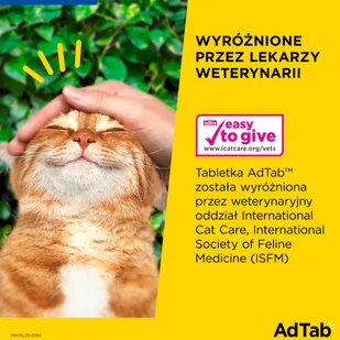 ELANCO 2xAdTab 48mg tabletki na pchły i kleszcze dla kotów >2-8 kg - Suplementy i witaminy dla psów - miniaturka - grafika 4