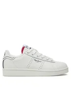 Buty dla chłopców - Pepe Jeans Sneakersy Player Basic B PBS00001 Biały - miniaturka - grafika 1