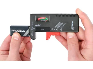 TESTER BATERII 1,5V ORAZ 9V WSZYSTKIE RODZAJE - Inne urządzenia pomiarowe - miniaturka - grafika 5