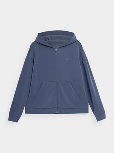 4F Bluza w kolorze niebieskim - Kurtki i kamizelki sportowe damskie - miniaturka - grafika 1
