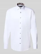Koszule męskie - Koszula casualowa o kroju slim fit z kołnierzykiem typu kent model ‘Savio’ - miniaturka - grafika 1