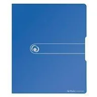 Segregatory - Herlitz  Segregator A4 PP 2R 2,5 cm niebieski Easy - miniaturka - grafika 1