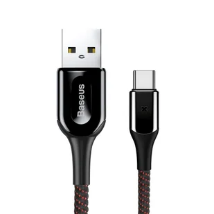 Kabel USB typ C Baseus CATXD-A01 USB typu C USB 2.0 1m kolor czarny - Kable komputerowe i do monitorów - miniaturka - grafika 1