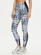 Legginsy - Reebok Legginsy Lux Perform Tight 100071104 Granatowy Slim Fit - miniaturka - grafika 1