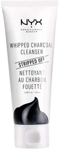 NYX Professional Makeup Stripped Off Cleanser Charcoal (100ml) - Żele do mycia twarzy - miniaturka - grafika 1