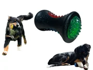 Zabawki dla psów - Gryzak Dla Psa Piłka Odskakująca Świecąca Zabawka Gumowa Szarpak Aport Pływająca - miniaturka - grafika 1