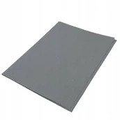 Pasmanteria - Łata bawełniana termoprzylepna 45x17cm szary średni - miniaturka - grafika 1