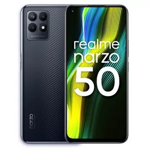 Realme Narzo 50 4GB/128GB Dual Sim Czarny - Telefony komórkowe - miniaturka - grafika 1