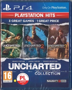 Uncharted: Kolekcja Nathana Drake'a PL/ENG HITS! (PS4) - Gry PlayStation 4 - miniaturka - grafika 1