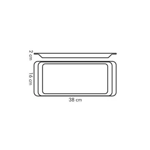 Tescoma TACA DO SERWOWANIA GUSTITO 38X16 CM 386122 - Tace i patery - miniaturka - grafika 2