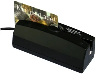 Cherry SMART CARD READER USB BLACK AK-980-U123-B - Czytniki kart pamięci - miniaturka - grafika 1