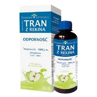 Suplementy naturalne - DOMOWA APTECZKA DOMOWA APTECZKA Tran z rekina Jabłko, 250ml - miniaturka - grafika 1