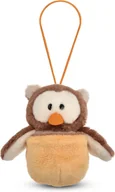Maskotki i pluszaki - Nici Miękka Zawieszka Sowa Oscar W Gnieździe 12 Cm Kremowy - miniaturka - grafika 1