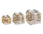 Oświetlenie świąteczne - Kaemingk Paczki świąteczne dekoracyjne LED KAEMINGK - miniaturka - grafika 1