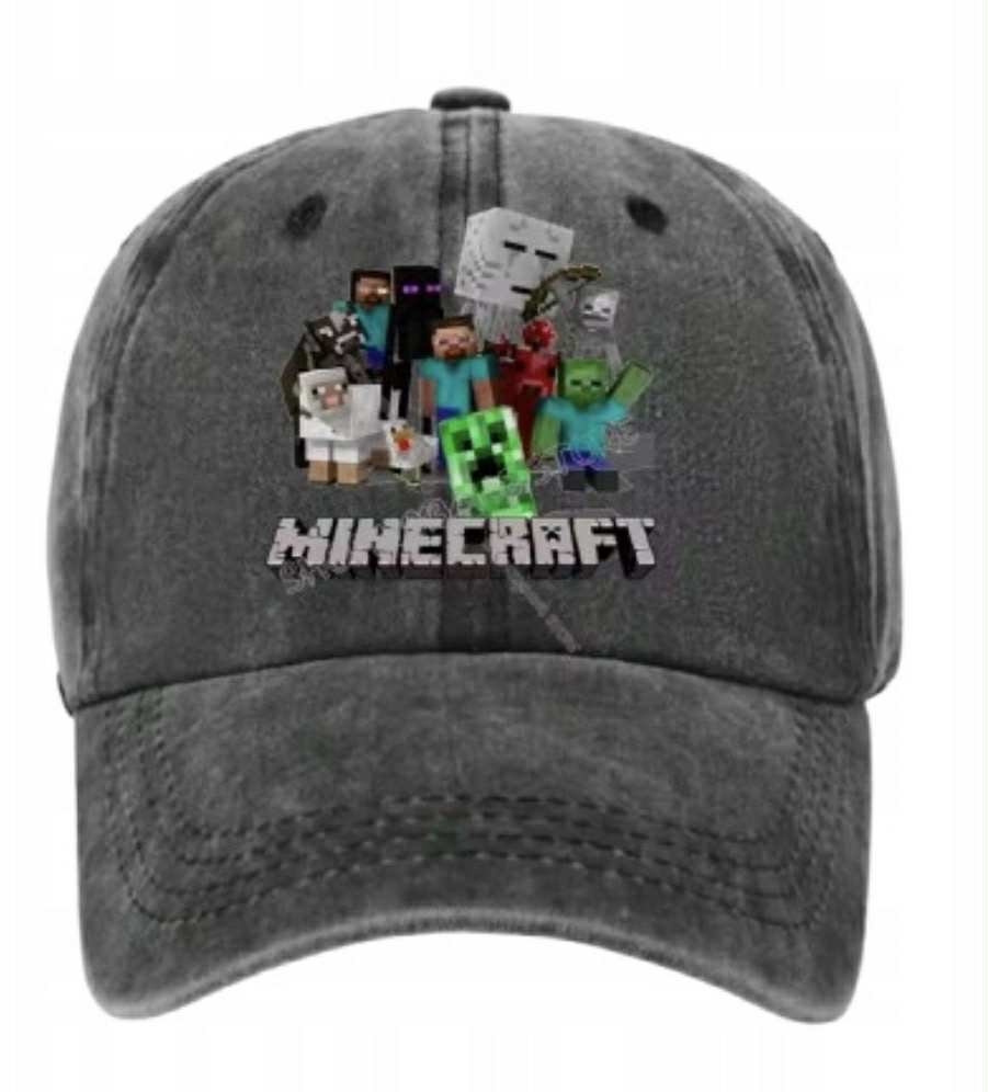 Czapka z daszkiem Minecraft Gra Gamingowy Prezent