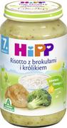 Dania dla dzieci - HiPP Risotto z brokułami i królikiem 220g - miniaturka - grafika 1