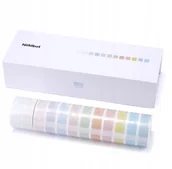 Etykiety samoprzylepne i bloki etykiet - .NIIMBOT Naklejki Termiczne 12 sztuk KOLOROWE 12*30 - miniaturka - grafika 1