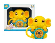Zabawki interaktywne dla dzieci - Grający słonik żółty - miniaturka - grafika 1