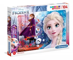 Clementoni Puzzle 104 Frozen 2 Ozdoby - Puzzle - miniaturka - grafika 2