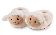 Kapcie damskie - Slippery papcie owieczka Sheepmila rozmiar (M) 34-37 beżowe - Pluszowe ciepłe kapcie ze zrównoważonej produkcji dla chłopców i dziewczynek - kapcie zwierzak z antypoślizgową podeszwą - slippery - miniaturka - grafika 1