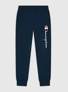 Champion Spodnie dresowe w kolorze granatowym - Spodnie sportowe męskie - miniaturka - grafika 1