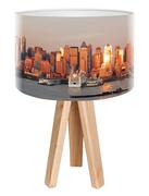 Lampy stojące - Macodesign Lampa biurkowa City o poranku mini-foto-017, 60 W - miniaturka - grafika 1