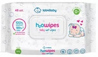 Chusteczki do higieny intymnej - H2Owipes Chusteczki nawilżane wodą Lab4Baby, 48 szt. - miniaturka - grafika 1